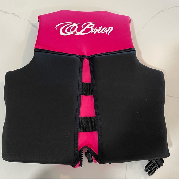 Women's & Men Swim Life Vest - Black and Pink - Picture 12 of 16